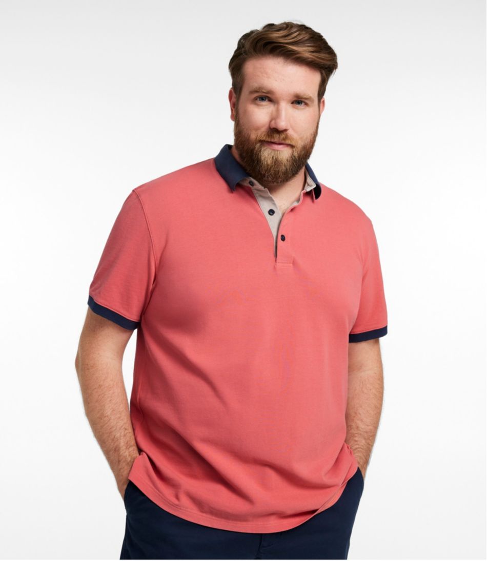 L.L.Bean | Men's Casco Bay Rugged Polo, Short-Sleeve