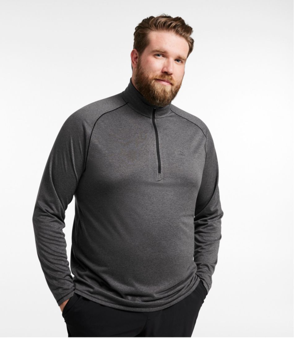 L.L.Bean | Men's Bean's Access Trail Tee, Quarter-Zip