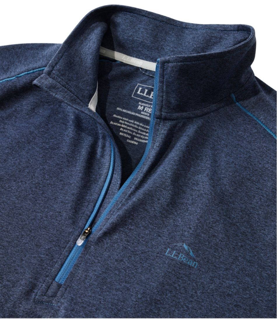 L.L.Bean | Men's Bean's Access Trail Tee, Quarter-Zip