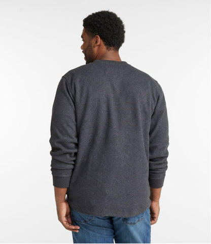 L.L.Bean | Men's Katahdin Iron Works® Bonded Waffle Fleece Henley