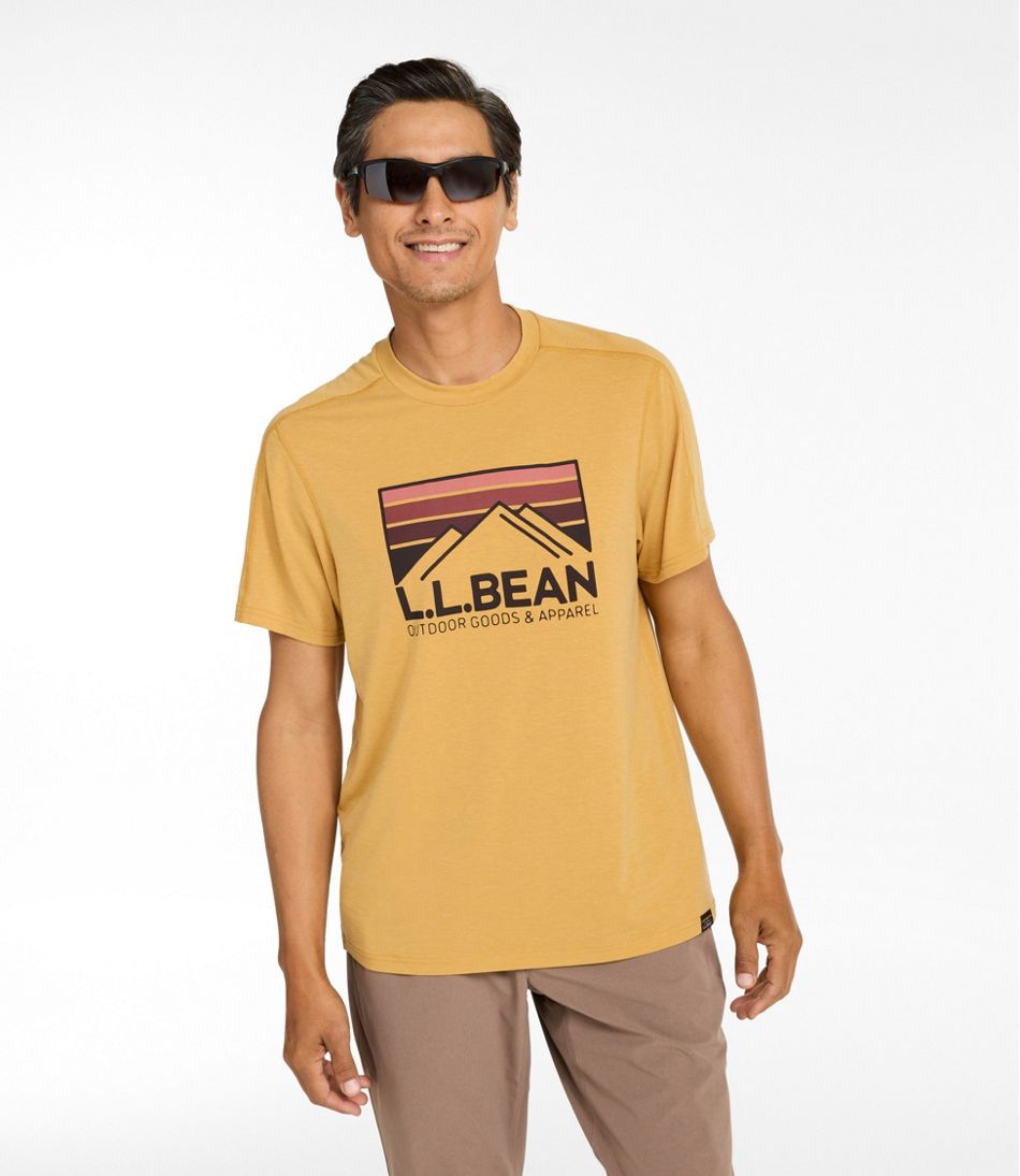 L.L.Bean | Men's Everyday SunSmart® Tee, Short-Sleeve, Logo
