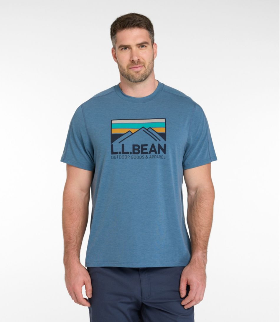 L.L.Bean | Men's Everyday SunSmart® Tee, Short-Sleeve, Logo