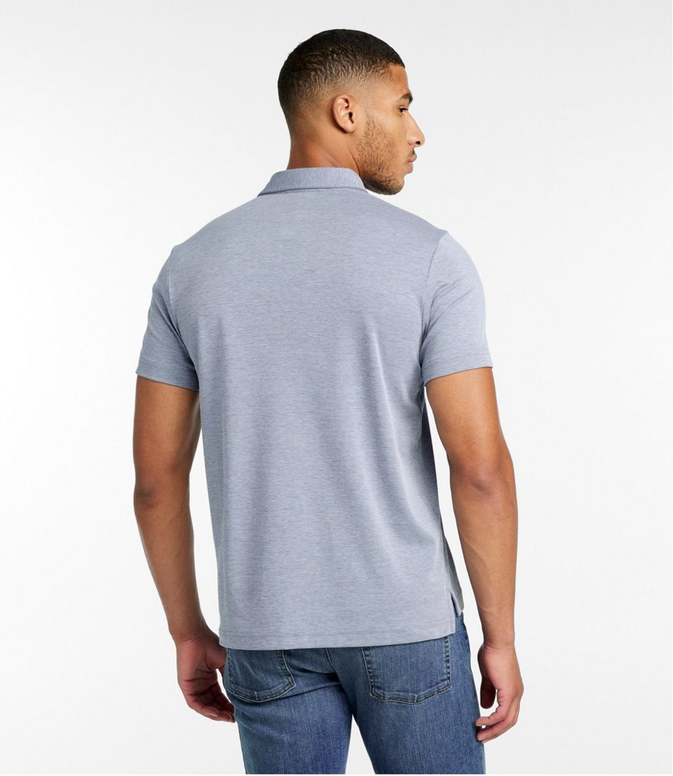 L.L.Bean | Men's Comfort Stretch Performance® Polo, Short-Sleeve, Slightly Fitted