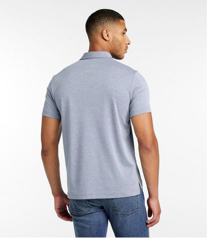 L.L.Bean | Men's Comfort Stretch Performance® Polo, Short-Sleeve, Slightly Fitted