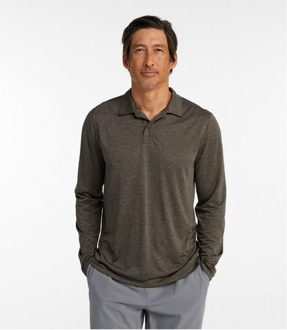 L.L.Bean | Men's Ultralight Adventure Polo, Long-Sleeve