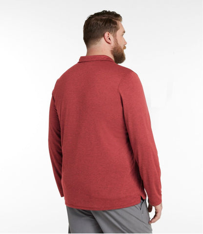 L.L.Bean | Men's Ultralight Adventure Polo, Long-Sleeve