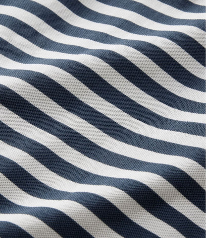 L.L.Bean | Men's Casco Bay Rugged Polo, Short-Sleeve, Stripe