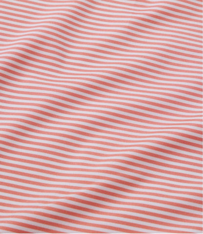 L.L.Bean | Men's Comfort Stretch Performance® Party Polo, Slightly Fitted, Short-Sleeve, Stripe