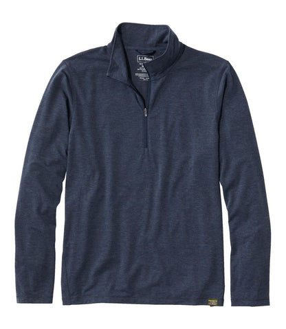L.L.Bean | Men's Everyday SunSmart® Tee, Long-Sleeve Quarter-Zip