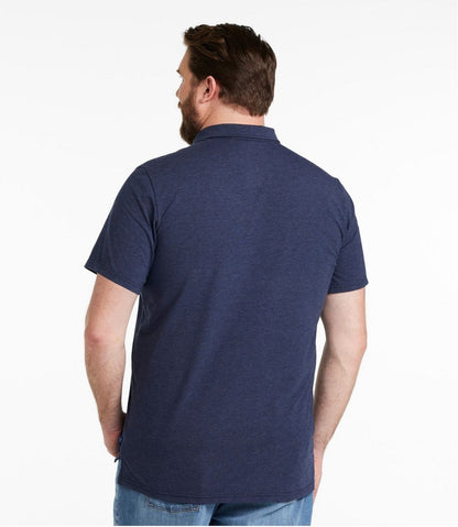 L.L.Bean | Men's Comfort Stretch Performance® Pima Polo, Short-Sleeve