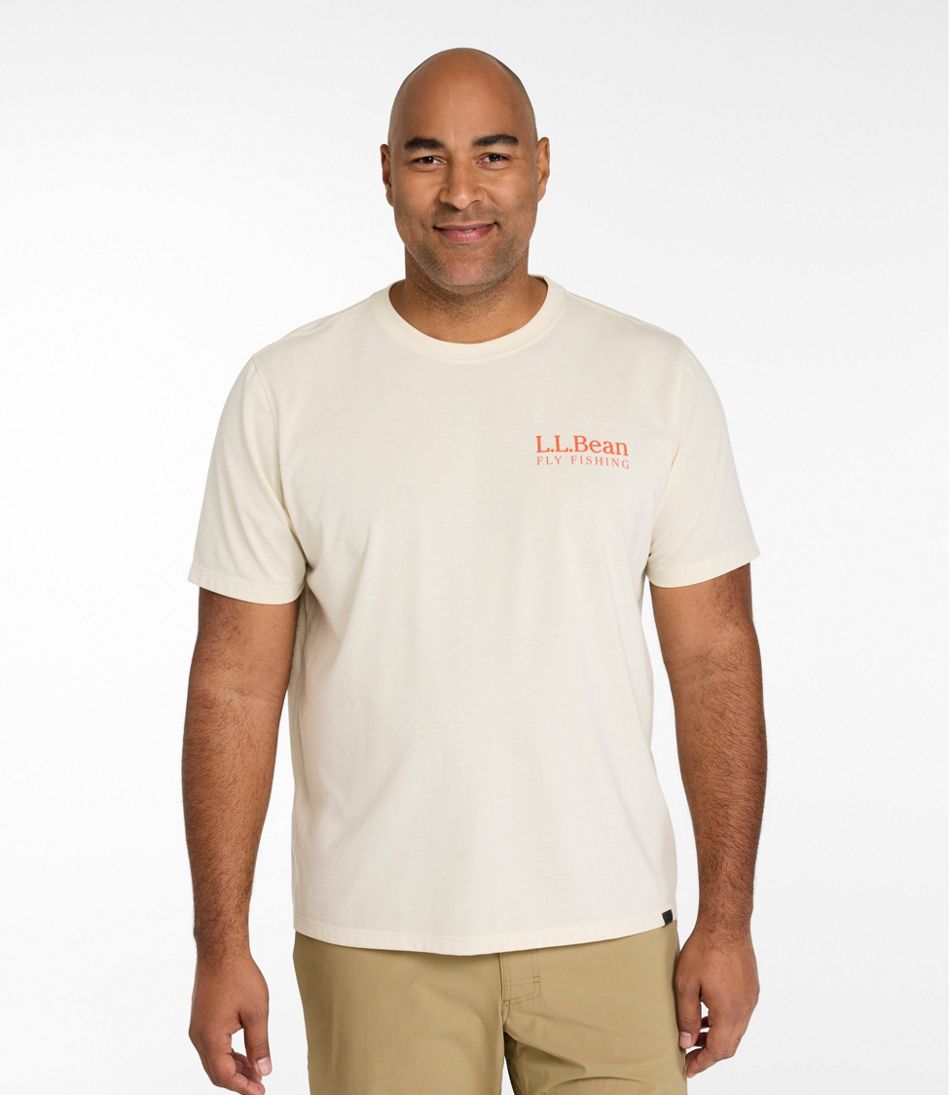 L.L.Bean | Men's Technical Fishing Graphic Tees, Short-Sleeve