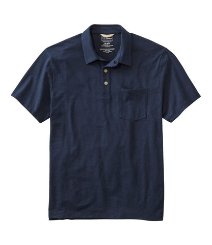 L.L.Bean | Men's Lakewashed Performance Polo, Short-Sleeve