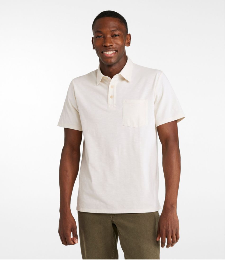 L.L.Bean | Men's Lakewashed Performance Polo, Short-Sleeve