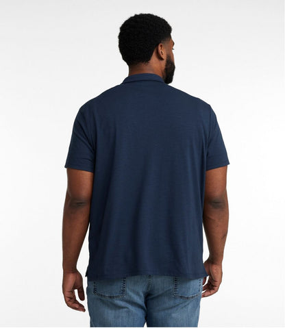 L.L.Bean | Men's Lakewashed Performance Polo, Short-Sleeve