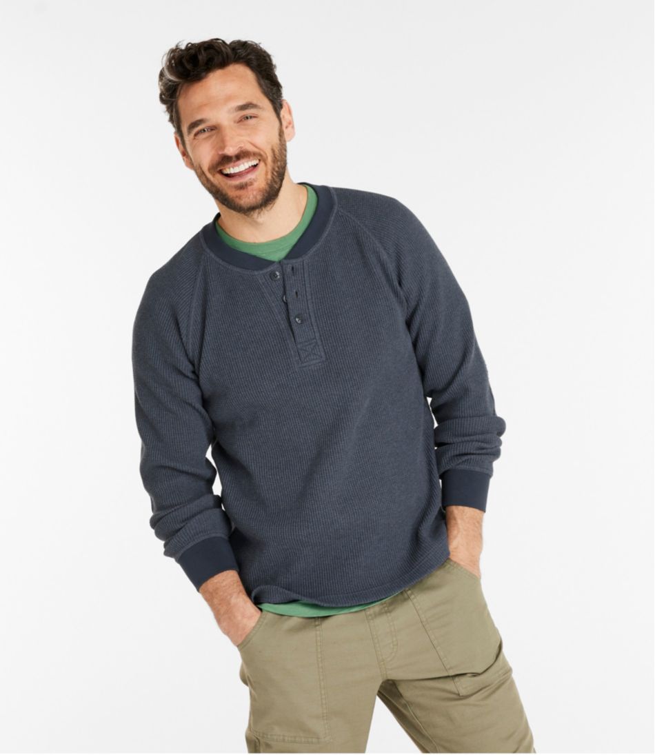 L.L.Bean | Men's Signature Waffle Henley