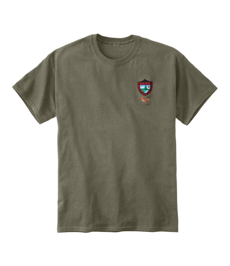L.L.Bean | Men's Maine Inland Fisheries and Wildlife Tee, White-Tailed Deer