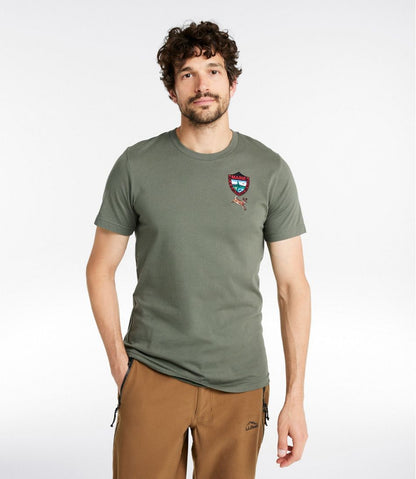 L.L.Bean | Men's Maine Inland Fisheries and Wildlife Tee, White-Tailed Deer