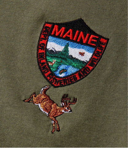L.L.Bean | Men's Maine Inland Fisheries and Wildlife Tee, White-Tailed Deer