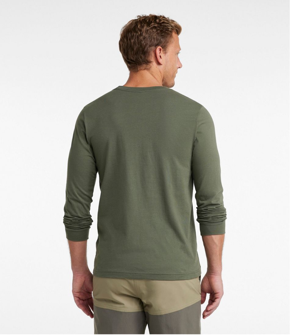 L.L.Bean | Men's MIF&W Tee, Long-Sleeve White-Tailed Deer