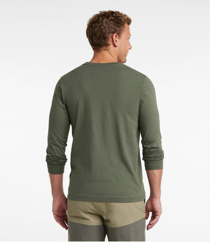 L.L.Bean | Men's MIF&W Tee, Long-Sleeve White-Tailed Deer