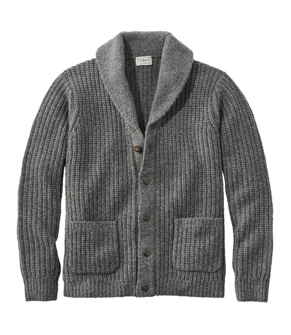 L.L.Bean | Men's L.L.Bean Classic Ragg Wool Sweater, Cardigan