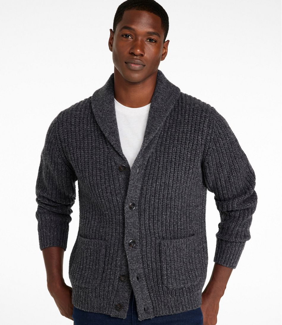 L.L.Bean | Men's L.L.Bean Classic Ragg Wool Sweater, Cardigan