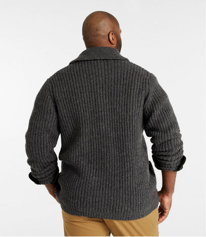 L.L.Bean | Men's L.L.Bean Classic Ragg Wool Sweater, Cardigan