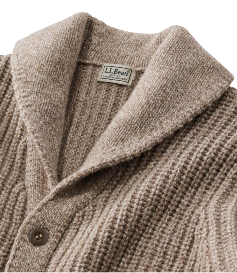 L.L.Bean | Men's L.L.Bean Classic Ragg Wool Sweater, Cardigan