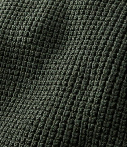 L.L.Bean | Men's L.L.Bean Organic Cotton Waffle Sweater, Henley