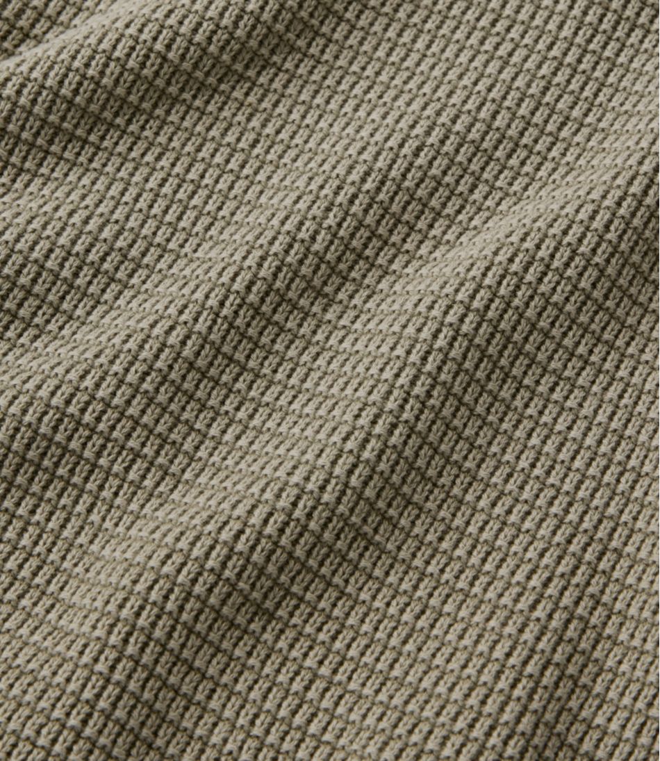 L.L.Bean | Men's Sunwashed Textured Cotton Sweater, Crewneck
