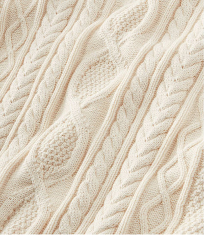 L.L.Bean | Men's Bean's Heritage Soft Cotton Fisherman Sweater, Crewneck