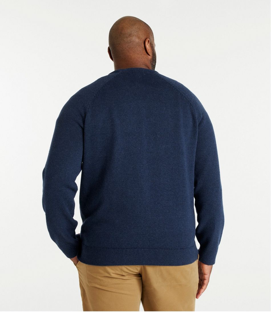 L.L.Bean | Men's Wicked Soft Cotton/Cashmere Sweater, Crewneck