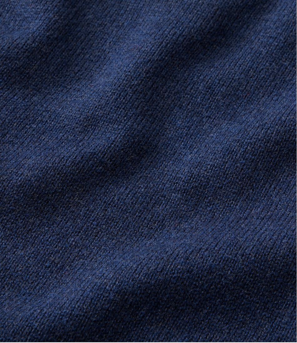 L.L.Bean | Men's Wicked Soft Cotton/Cashmere Sweater, Crewneck