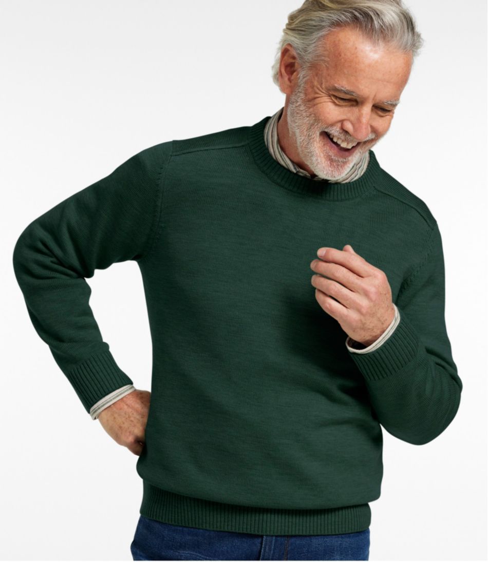 L.L.Bean | Men's Essential Merino Sweater, Crewneck