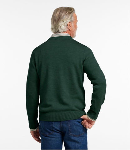 L.L.Bean | Men's Essential Merino Sweater, Crewneck