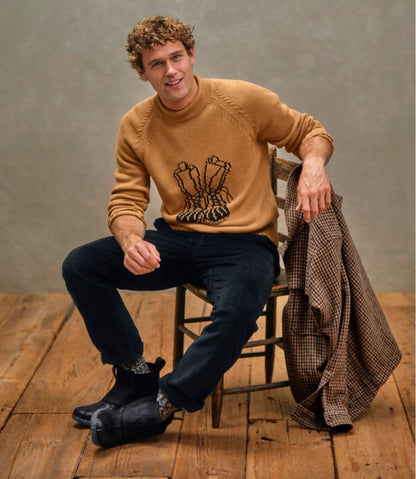 L.L.Bean | Men's Signature Organic Cotton Rollneck Sweater, Fair Isle