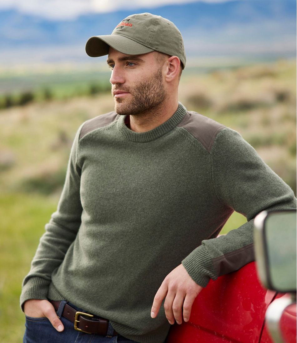 L.L.Bean | Men's Maine Guide Lightweight Lambswool Sweater