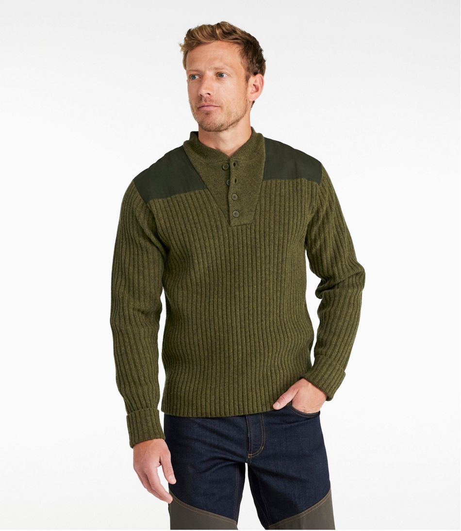 L.L.Bean | Commando Sweater, Henley Sweaters for Men | L.L.Bean