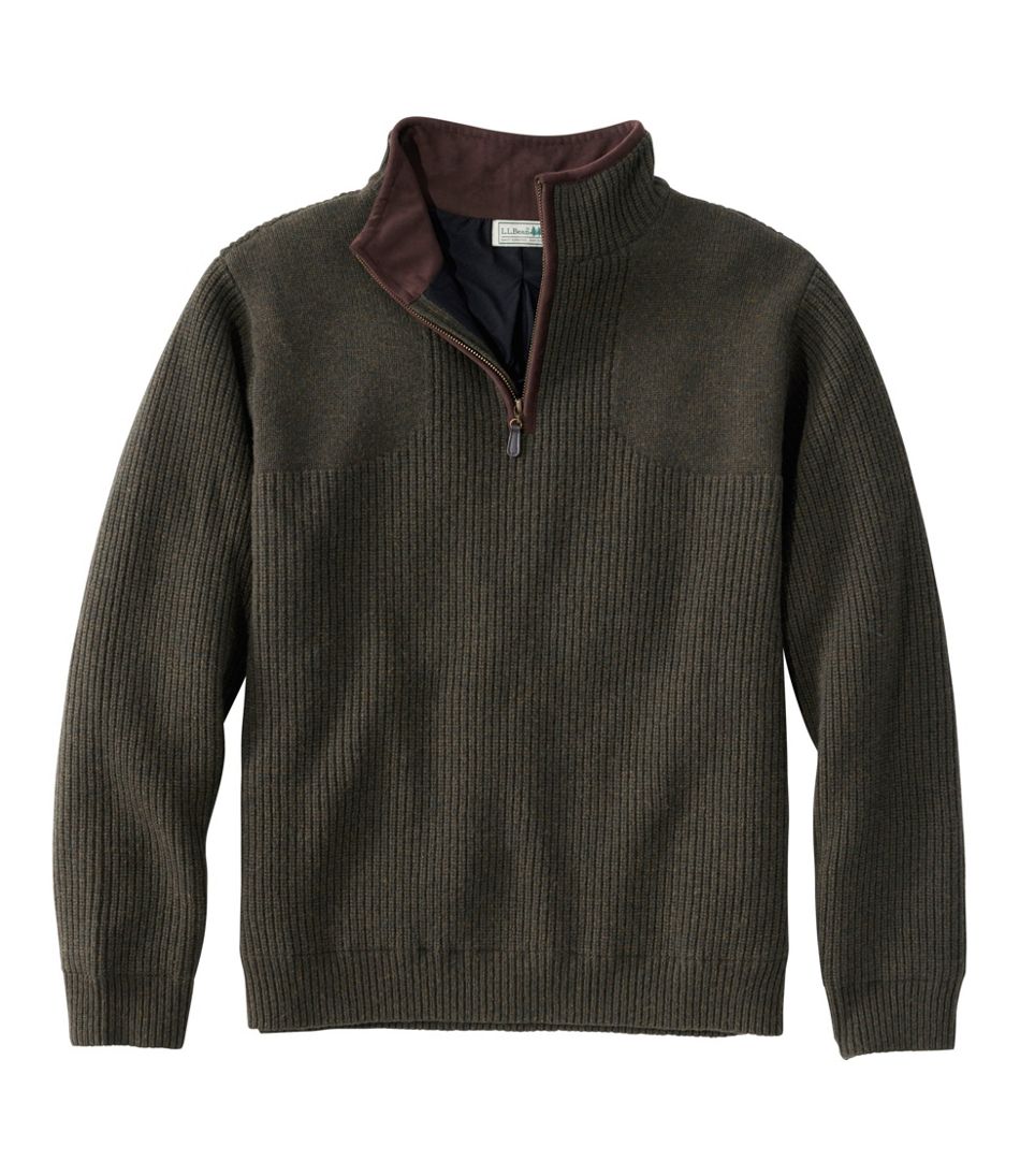 L.L.Bean | Men's Waterfowl Sweater with WINDSTOPPER by GORE-TEX LABS