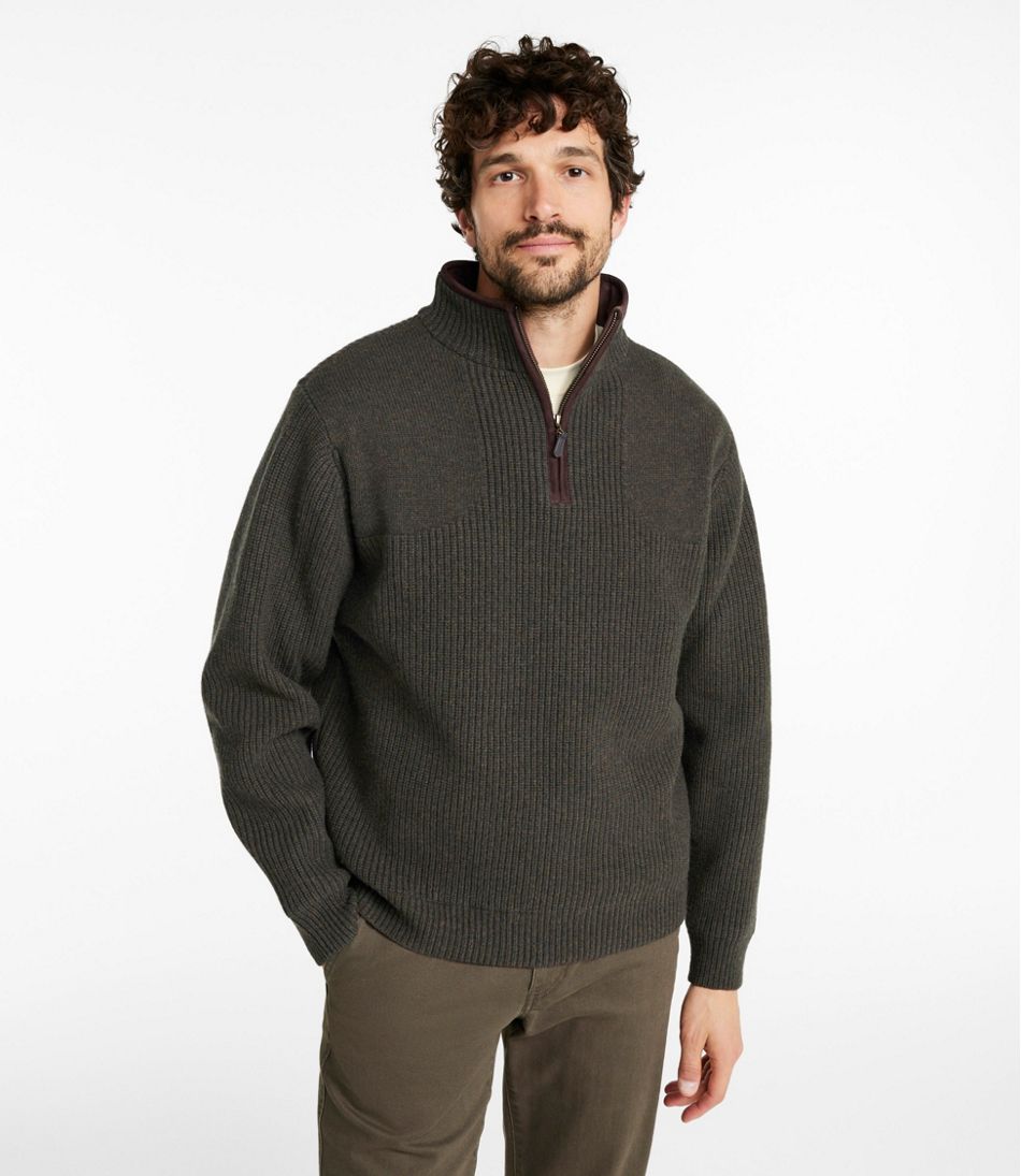 L.L.Bean | Men's Waterfowl Sweater with WINDSTOPPER by GORE-TEX LABS