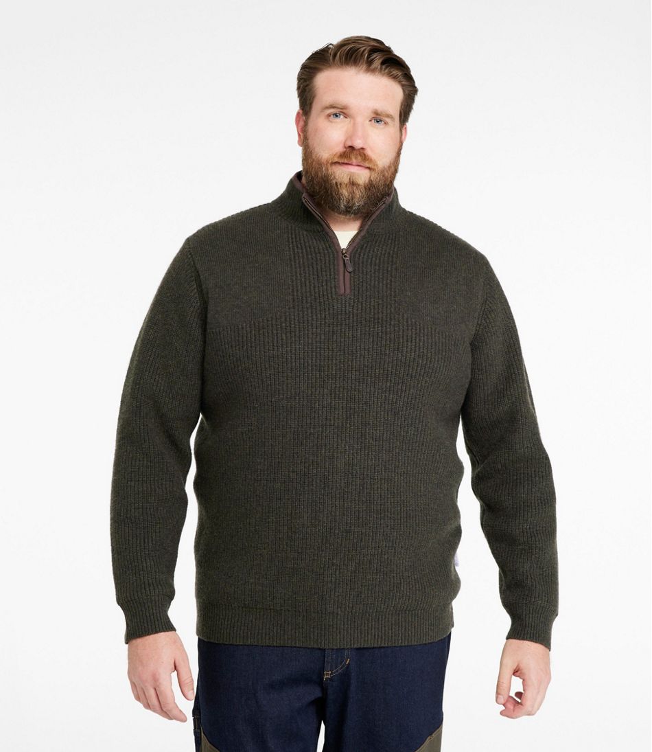 L.L.Bean | Men's Waterfowl Sweater with WINDSTOPPER by GORE-TEX LABS