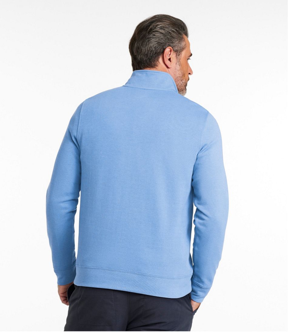 L.L.Bean | Men's Comfort Stretch Performance® Piqué, Quarter-Zip Pullover