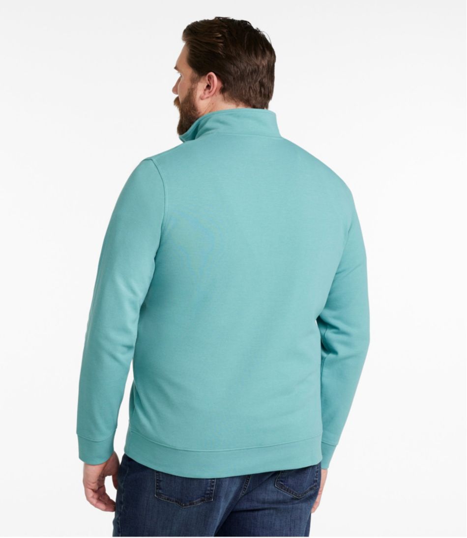 L.L.Bean | Men's Comfort Stretch Performance® Piqué, Quarter-Zip Pullover
