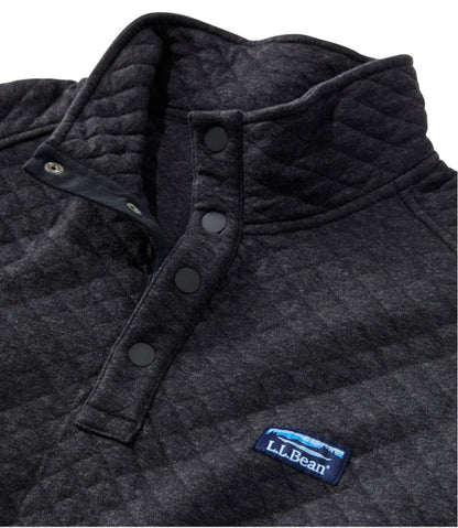 L.L.Bean | Men's Quilted Sweatshirt, Mockneck