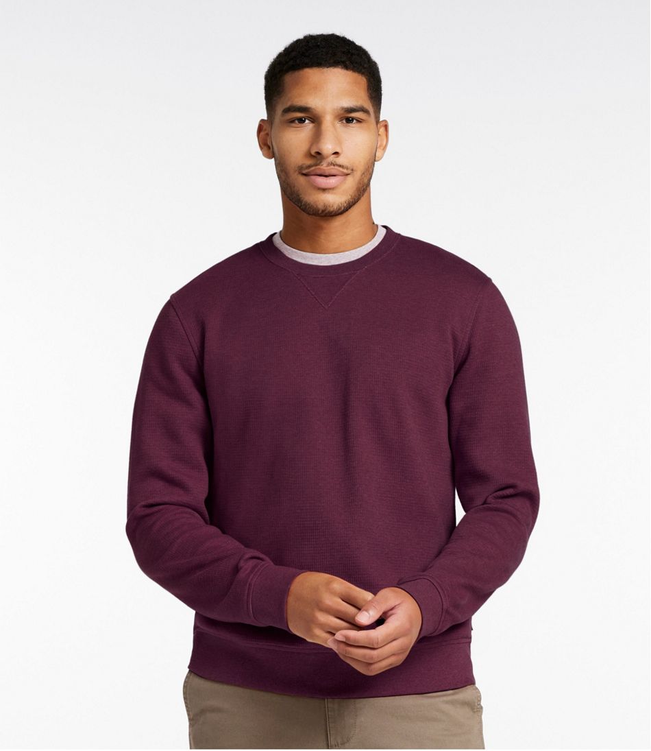 L.L.Bean | Men's All Seasons Textured Sweats, Crewneck