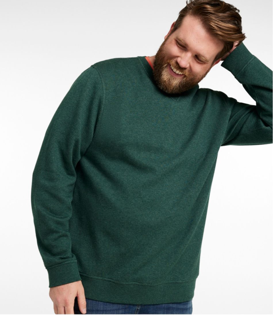 L.L.Bean | Men's All Seasons Textured Sweats, Crewneck