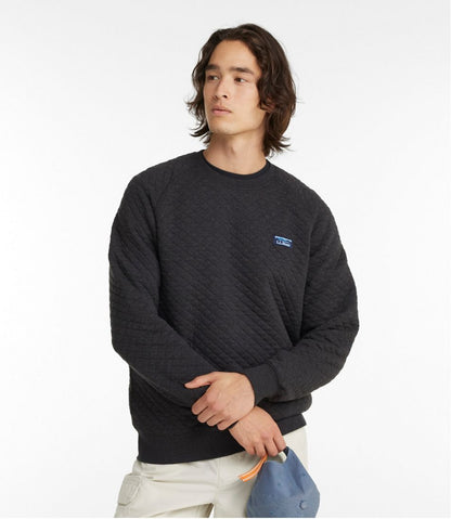 L.L.Bean | Men's Quilted Sweatshirt, Crewneck