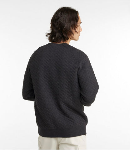L.L.Bean | Men's Quilted Sweatshirt, Crewneck