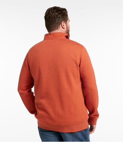 L.L.Bean | Men's All Seasons Textured Sweats, Quarter-Zip