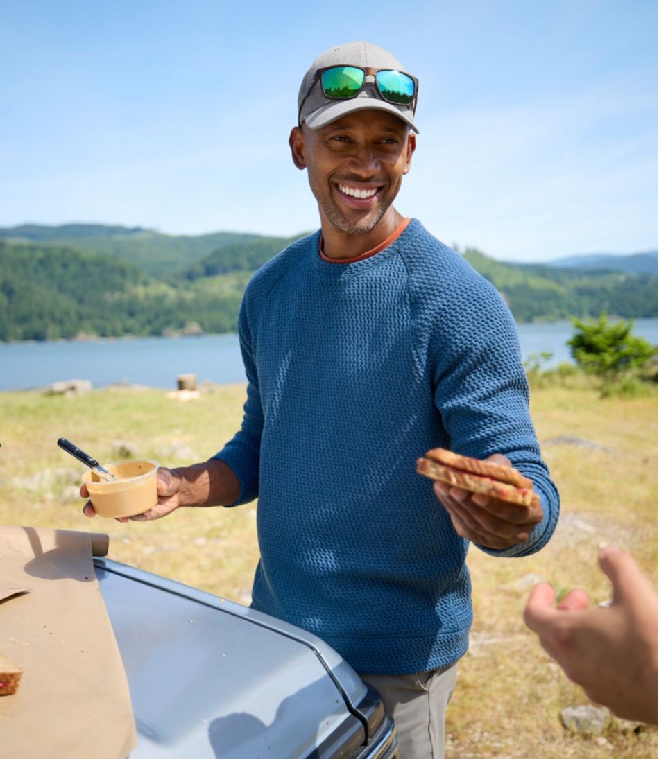 L.L.Bean | Men's Ridgeknit Pullover, Crewneck